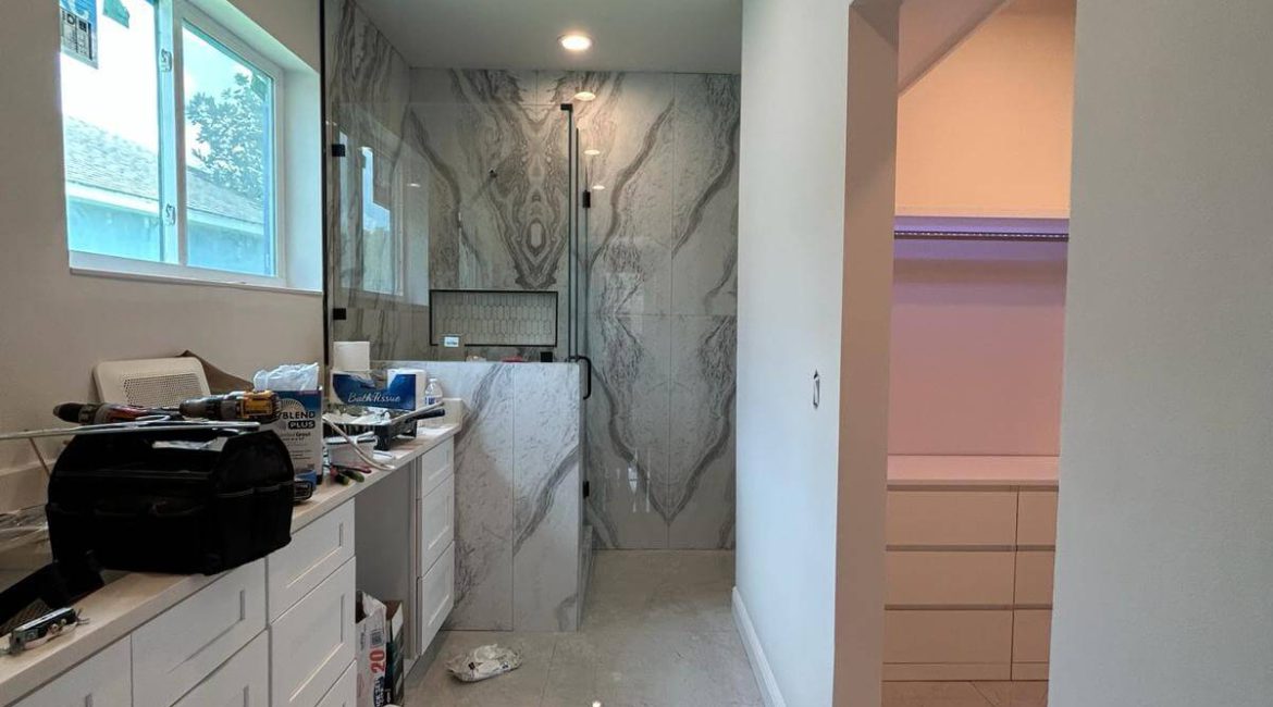 Bathroom remodeling